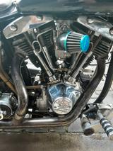 Harley-Davidson FL Shovelhead im Knickrahmen - HARLEY-DAVIDSON SHOVEL