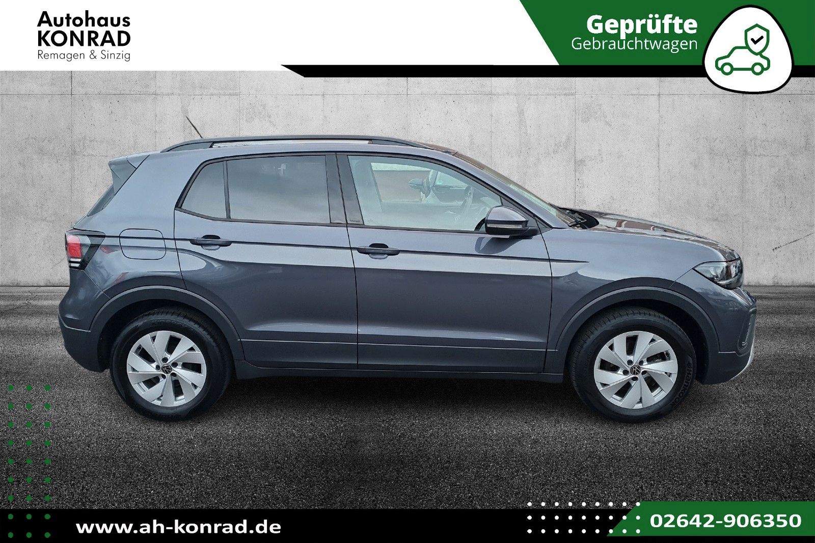 Fahrzeugabbildung Volkswagen T-Cross 1.0 TSI 70 kW Life+AHK+Navi+Kamera