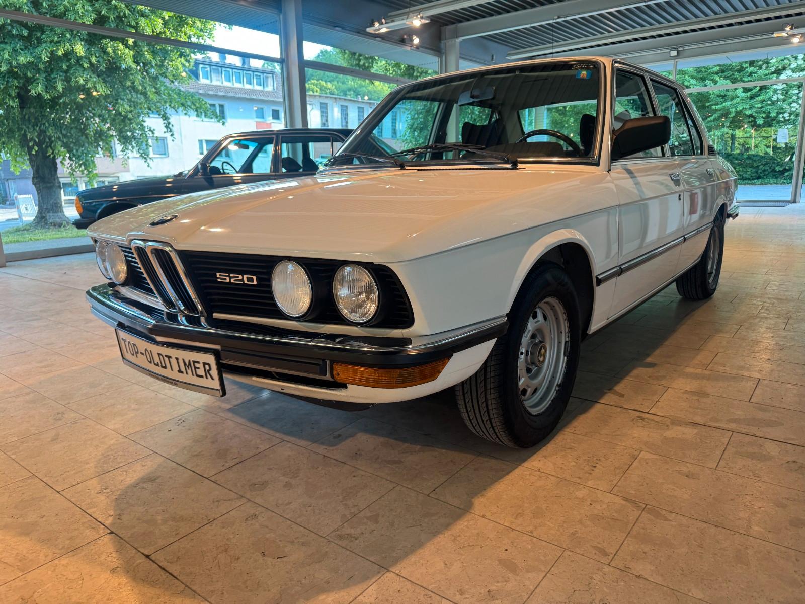 BMW 520/6 mit 5-Gang Klima 1.Lack im Sammlerzustand