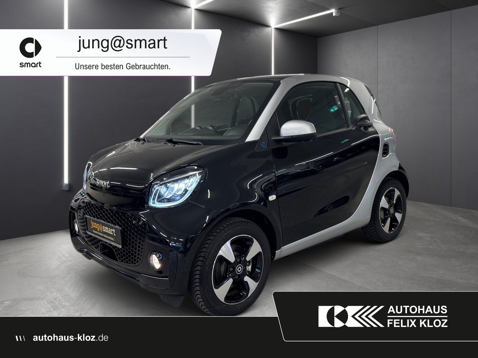 Fahrzeugabbildung Smart smart EQ fortwo Exclusive*Pano*LED*Kamera*22kW*