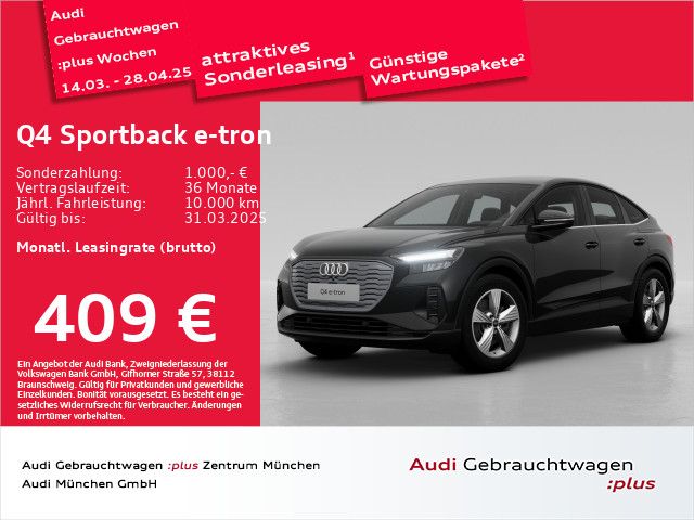 Audi Q4 Sportback e-tron 45 ACC/StdKlima/Virtual/Kame