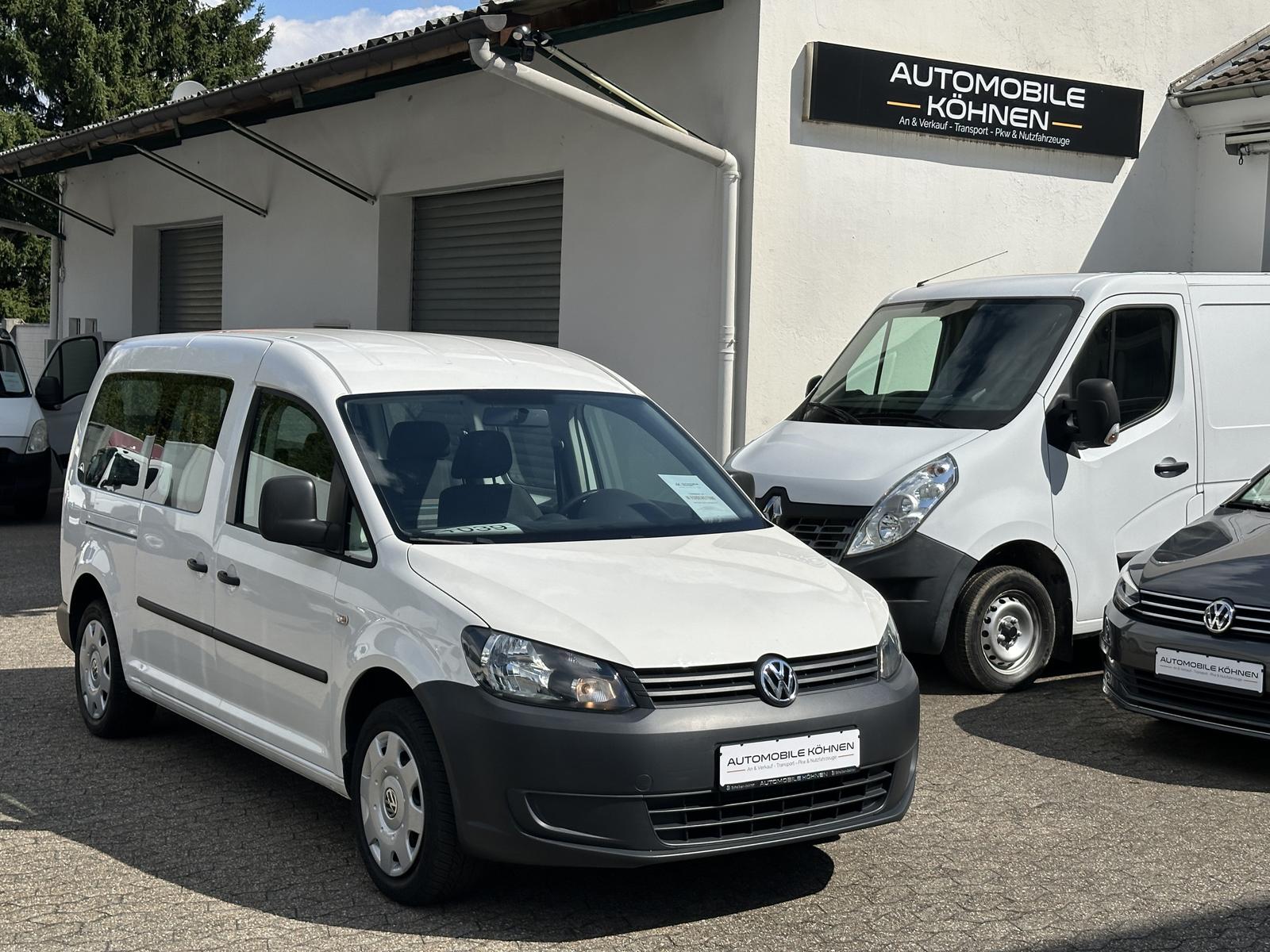 Volkswagen Caddy Maxi RAMPE / ROLLSTUHL / 1 HAND / 