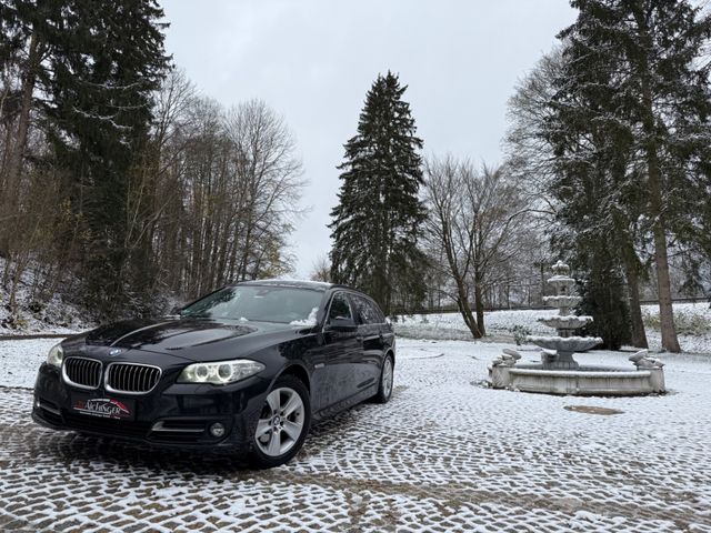 BMW 520d Touring Panorama Leder AHK 2.Hand 8Fach