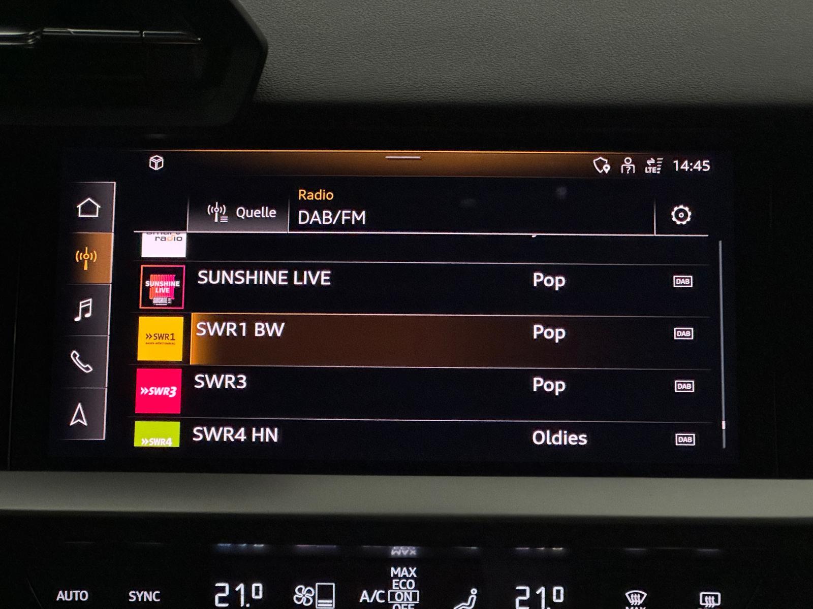 Audi A3 TFSI 30 SB advanced Virtual LED Kamera 1Hd, миниатюра 23
