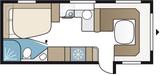 Kabe Imperial 600 CXL KS 310 kg Zuladung!! - Kabe Wohnwagen & Wohnmobile