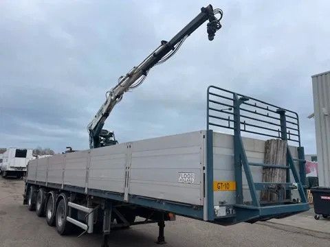 Floor PActon Stenen trailer/Kennis Roller /16 ton/mtr,