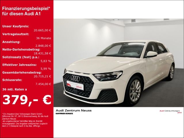 Audi A1 Sportback 25 TFSI 70(95) kW(PS) S tronic