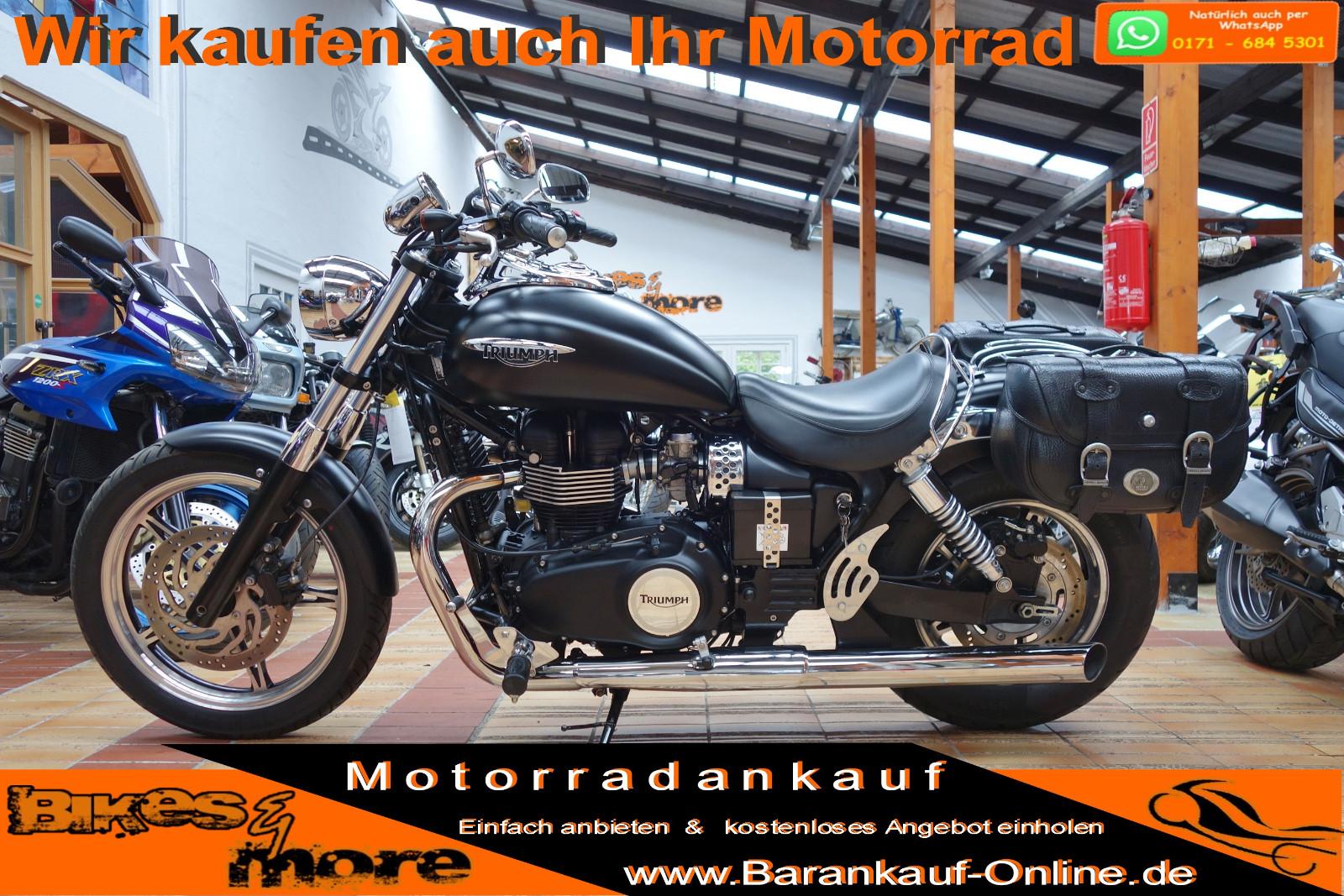 Triumph Speedmaster 900+986ML2+14950KM+Hepco&Becker+A2mö
