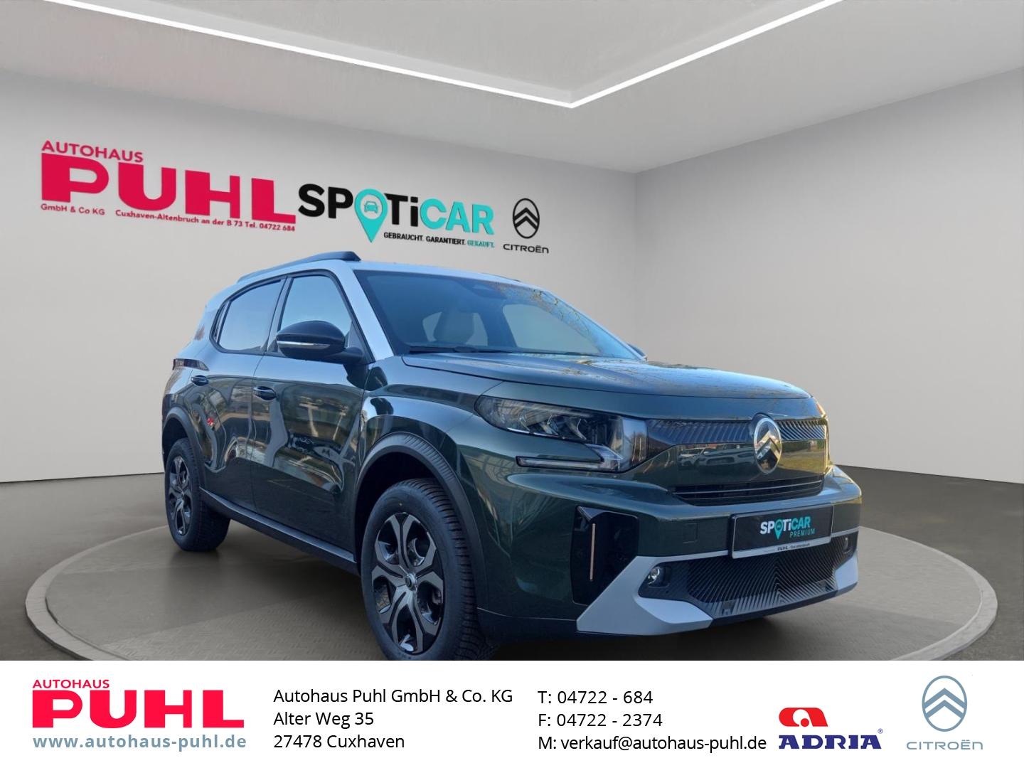 Citroën C3 Aircross 100 PLUS HUD LED Kamera,CarPlay Klim
