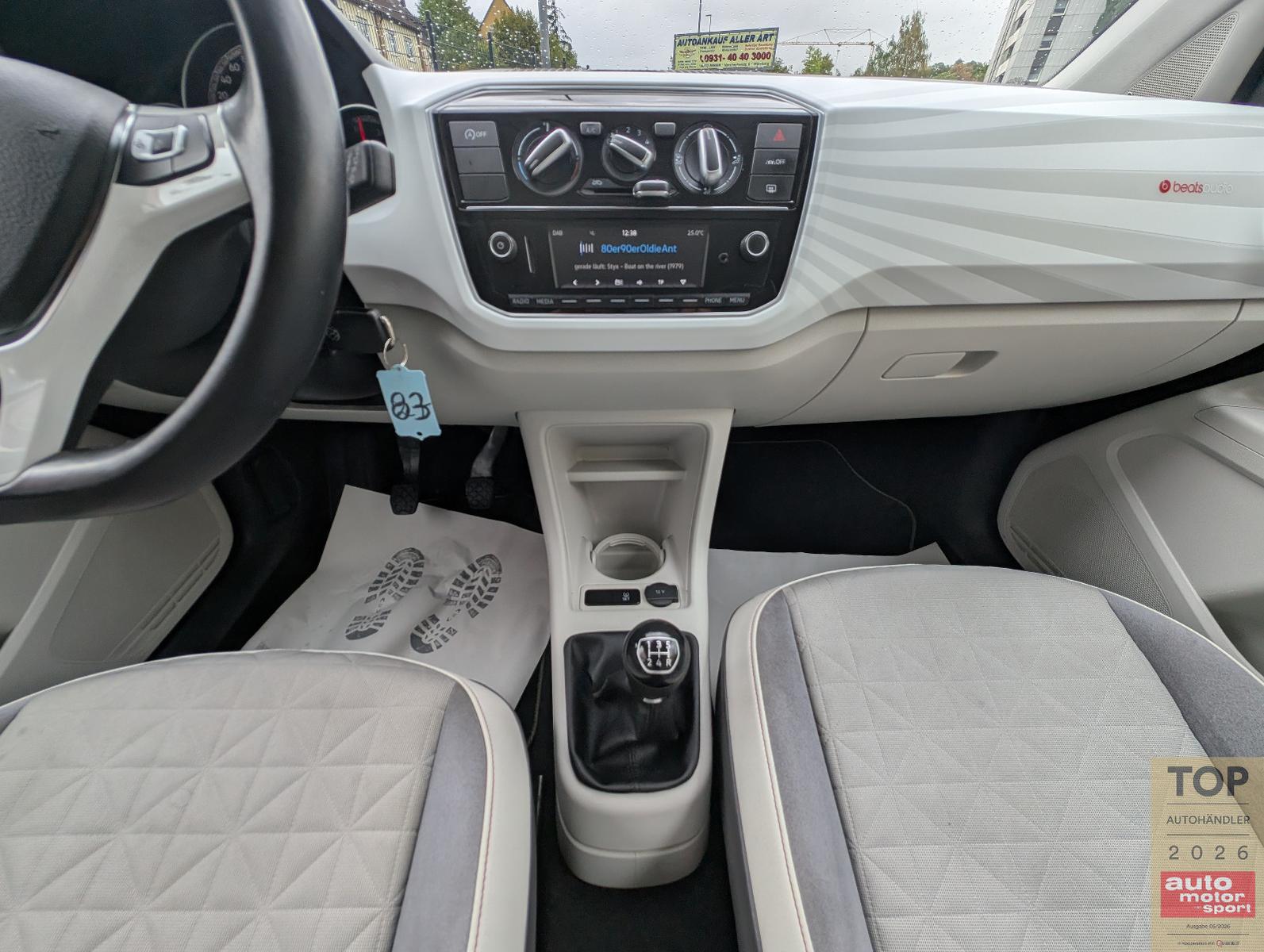 Volkswagen Up 1.0 beats*3-Trg*1.Hd*Klima*DAB*Garantie*TOP*, миниатюра 17