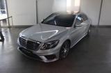 Mercedes-Benz S 63 AMG 4M lang Panorama Burmester COMAND ILS - silberne Mercedes-Benz S 63 AMG