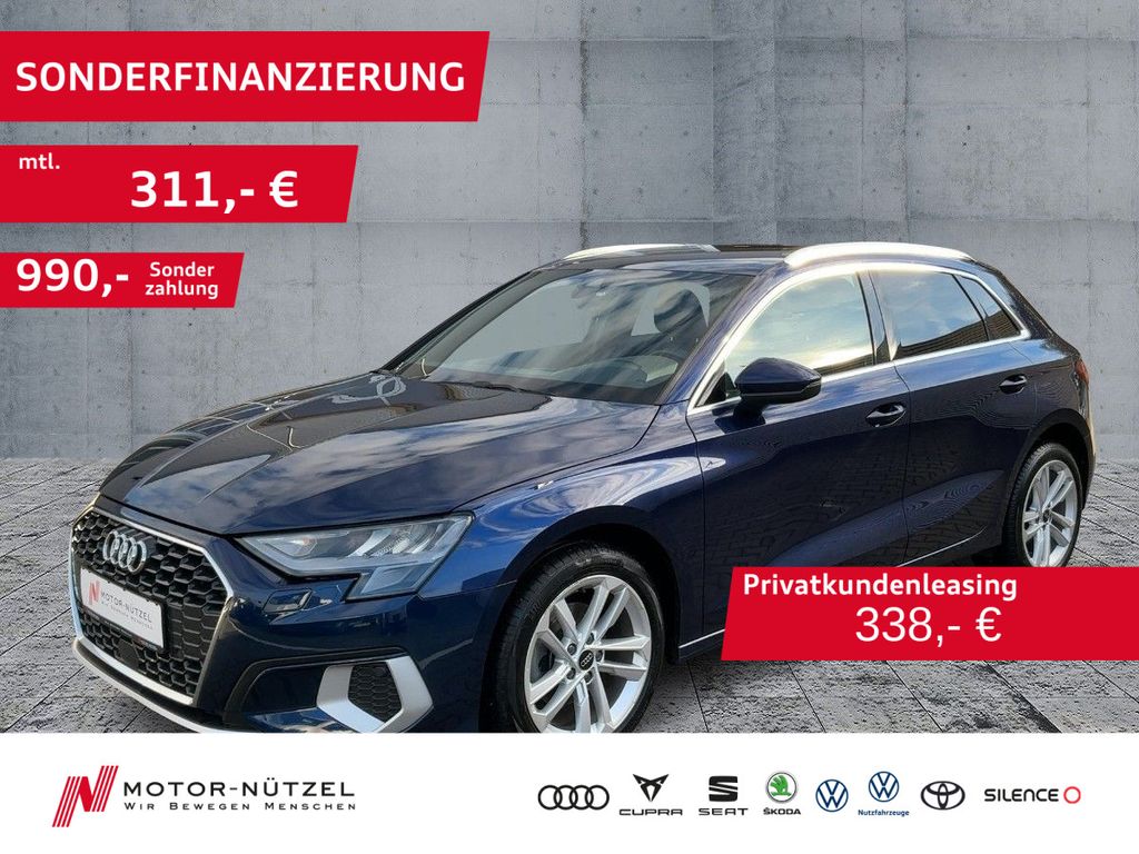 Audi A3 Sportback 30 TDI S-TR ADVANCED 5JG+LED+DAB+VC