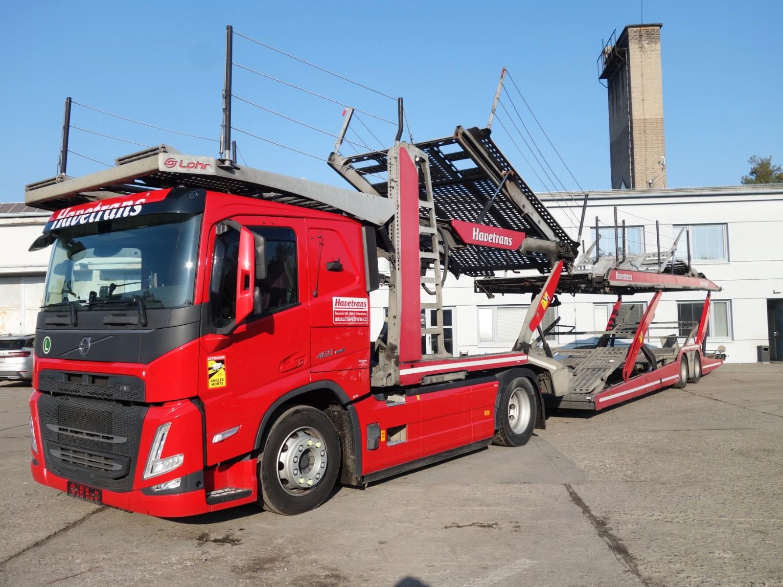 Volvo FM 13, 460 + Euro Lohr