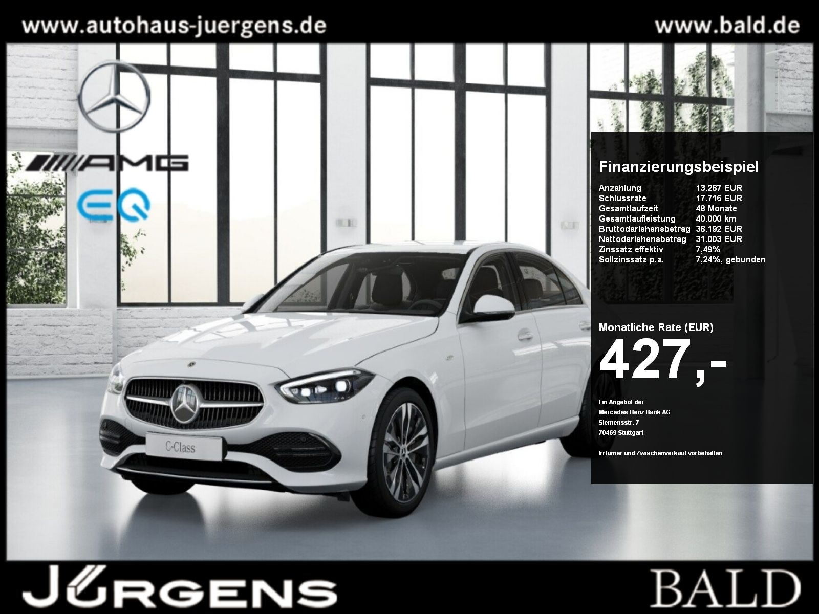 MERCEDES-BENZ C 300 e Avantgarde/DIGITAL/360/Distr/Keyl/Winter