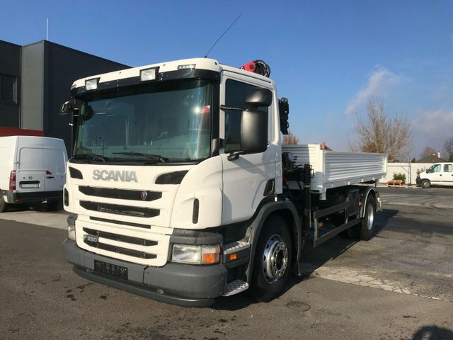 Scania P280 EU5 RETARDER REMOTE CONTR KRAN 3 SEI KIPPER