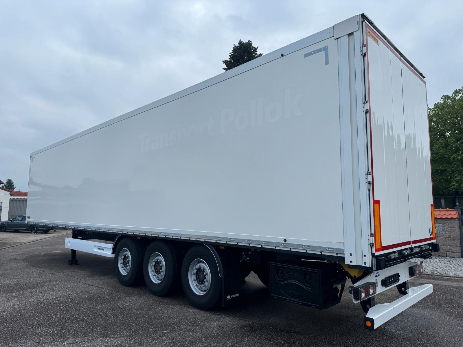 Wielton NS-3 Trockenfracht-Koffer, Liftachse, SAF