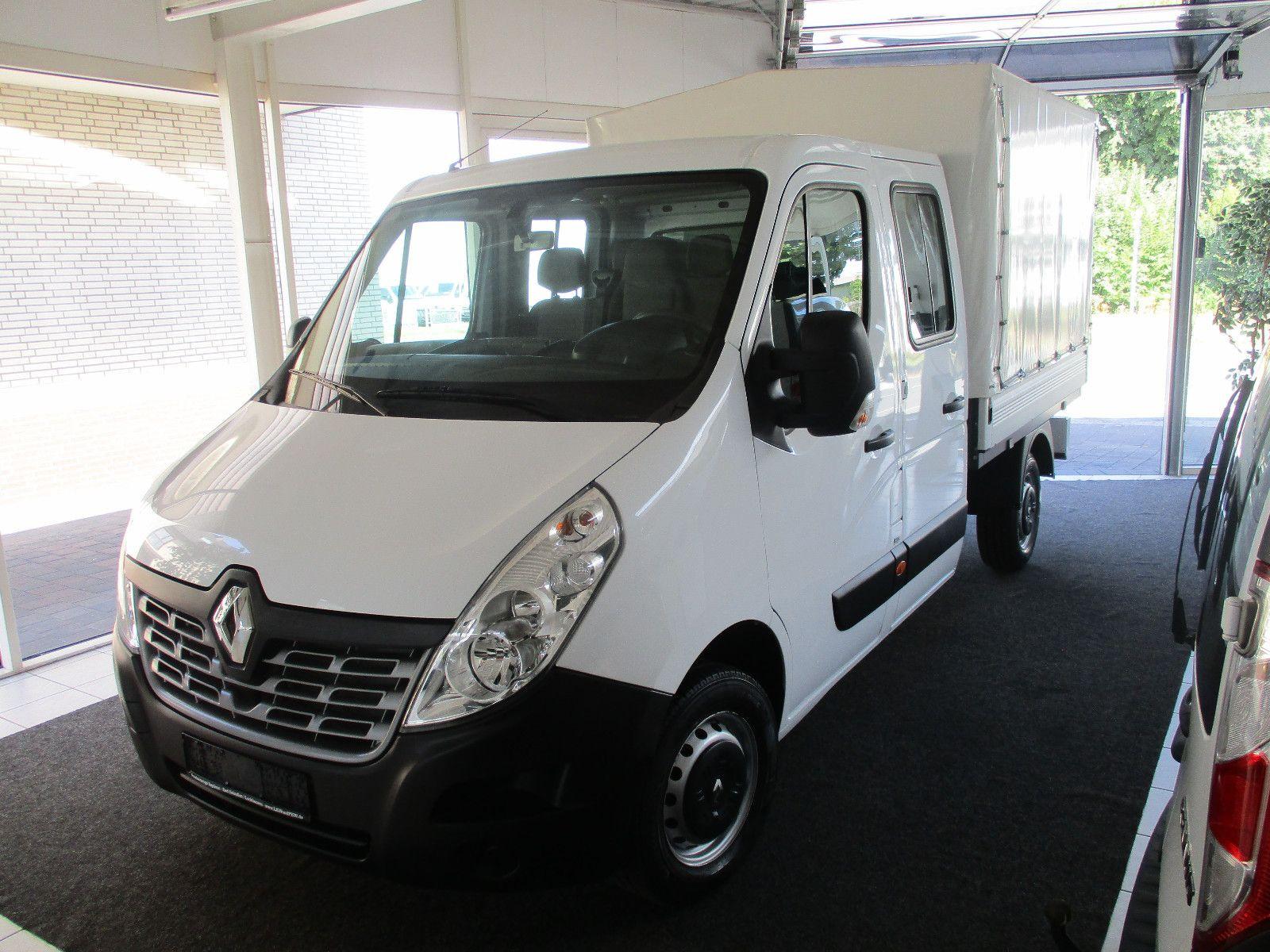 Renault Master 2.3 dCi  Doka Pritsche+Plane L2
