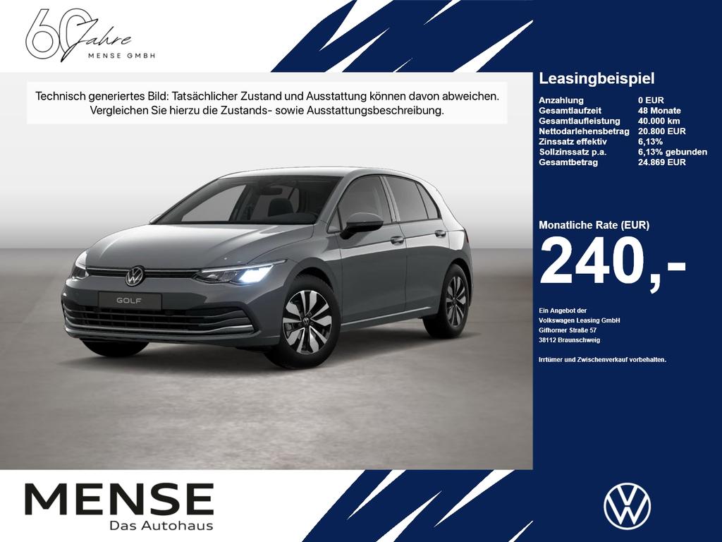 Volkswagen Golf VIII 10 eTSI DSG Move CarPlayACCLEDPDC 2024