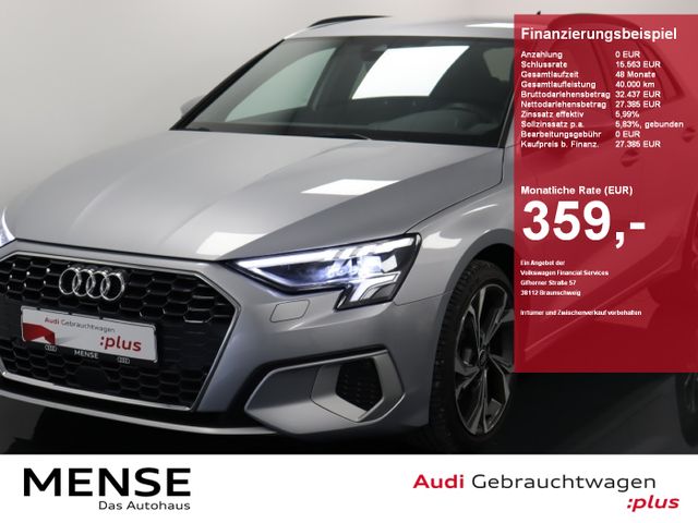 Audi A3 Sportback 30 TFSI advanced AHK |VirtualCP|ACC