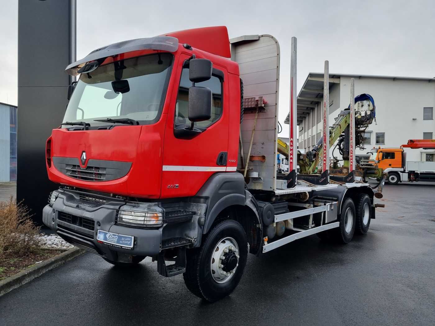 Fahrzeugabbildung Renault Kerax 460.35 DXI 6x6 Loglift 96 S blatt/blatt