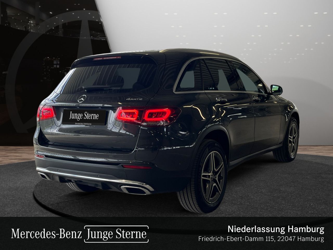 Mercedes-Benz GLC 300 de 4M AMG Navi Dist Tw Pano LED Amb AHK foto 8