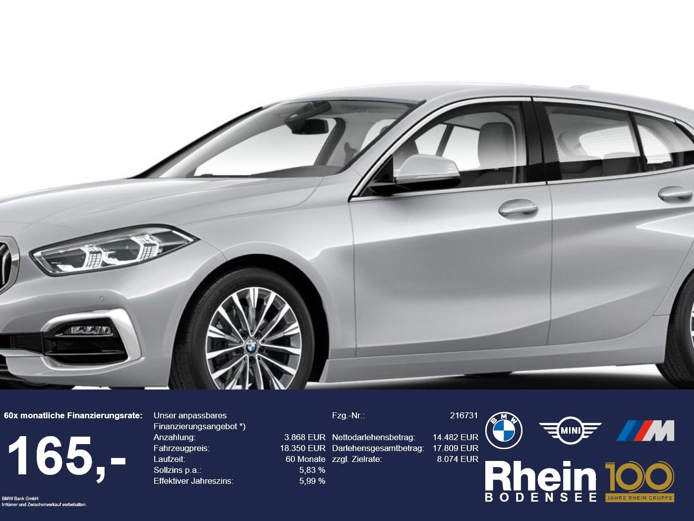 BMW 118d Luxury Line LED PDC HiFi Sitzheizung