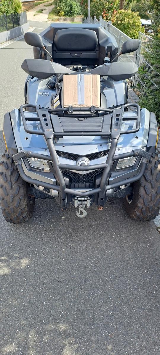 Can-Am Outlander 2010 — вигляд ззаду