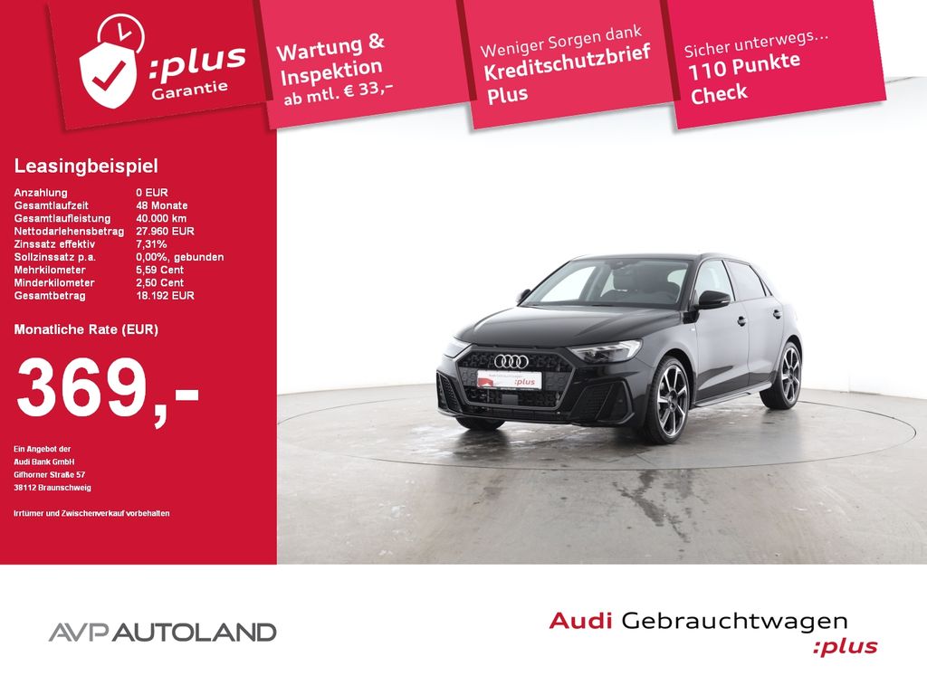 A1 Sportback 25 TFSI S tronic S line | LED |