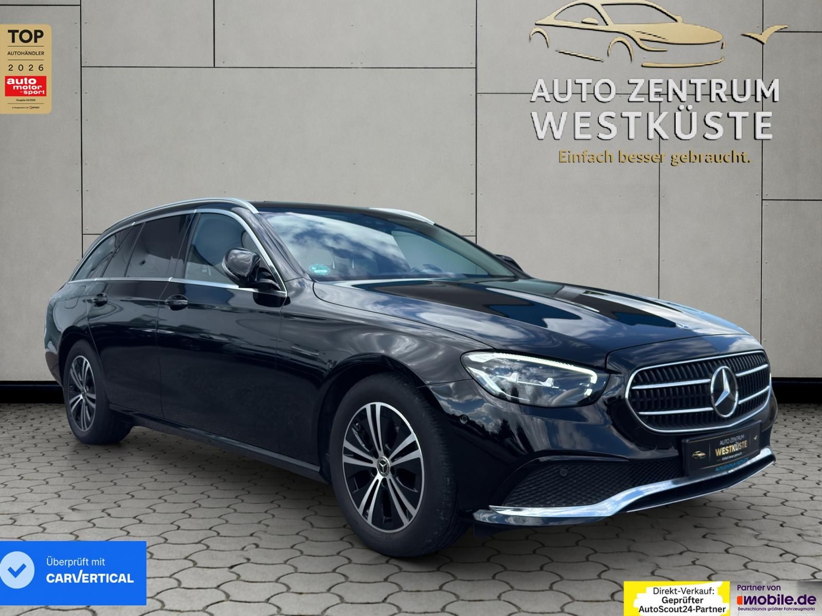 Mercedes-Benz E 200 d T Avantgarde 9G AHK KameraMBUX NaviHU NEU