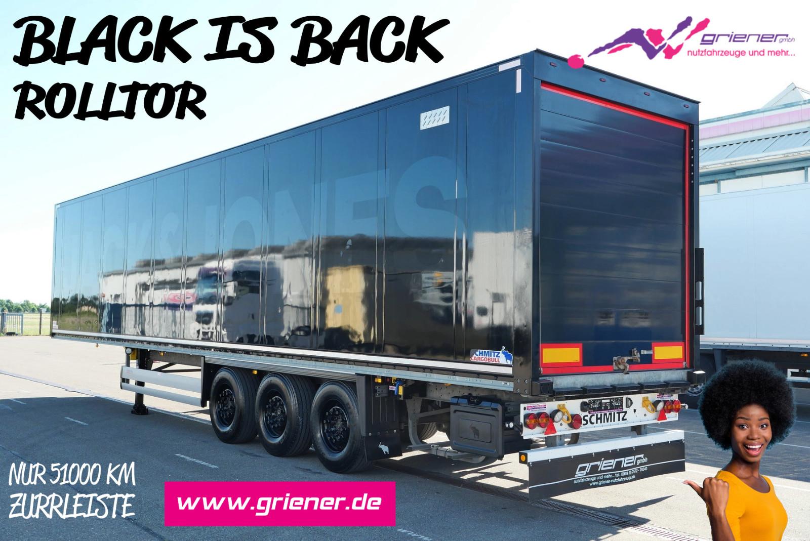 Schmitz Cargobull SKO 24 / ROLLTOR / ZURRLEISTE BLACK 51 tsd km  !