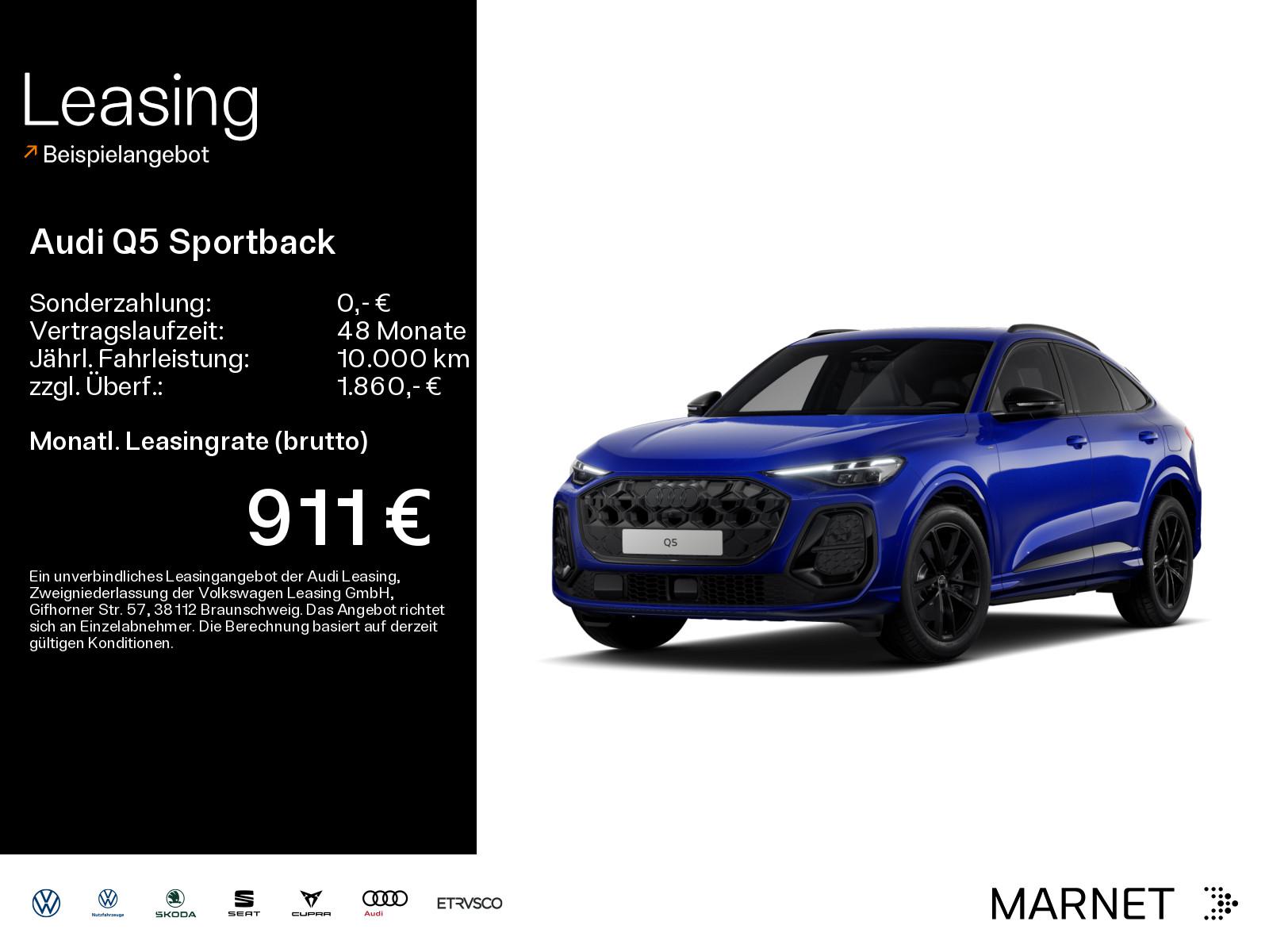 Audi Q5 Sportback e-hybrid quattro 220 k W S tronic