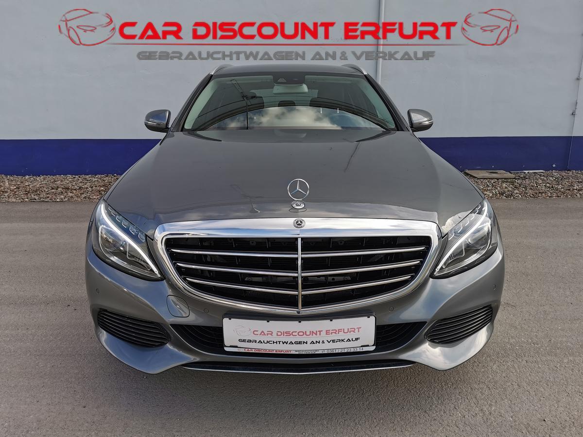 Mercedes-Benz C 200 T Exclusive+Teilleder+LED+Kamera+Memory+Na