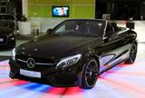 Mercedes-Benz C 250 d Cabrio AMG-Line Night Edition*LEDER*NAVI - Mercedes-Benz C 250: Cabrio