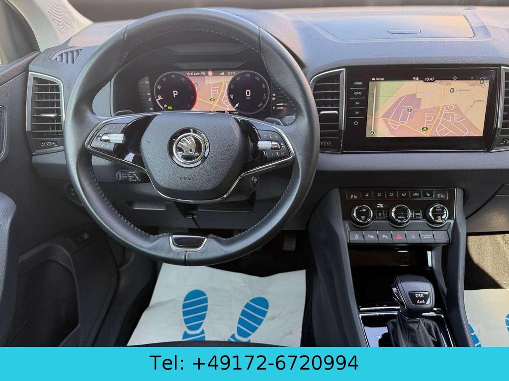 Skoda Karoq 2022 г. Чёрный, пробег 59850 км