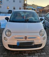 Fiat 500 in weiß - Fiat 500: Weis