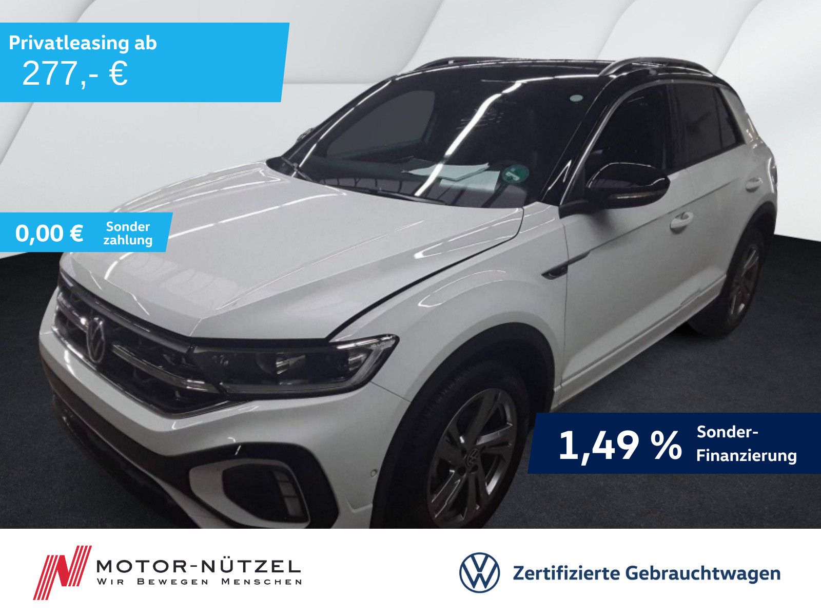 Volkswagen T-Roc 1.5 TSI DSG R-LINE LEDplus+NAVI+AHK+ACC+VC
