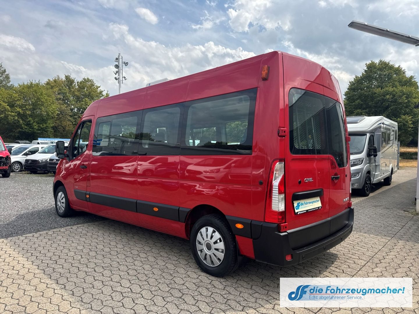 Fahrzeugabbildung Opel Movano StandHZG PDC Berganfahrass.*8036