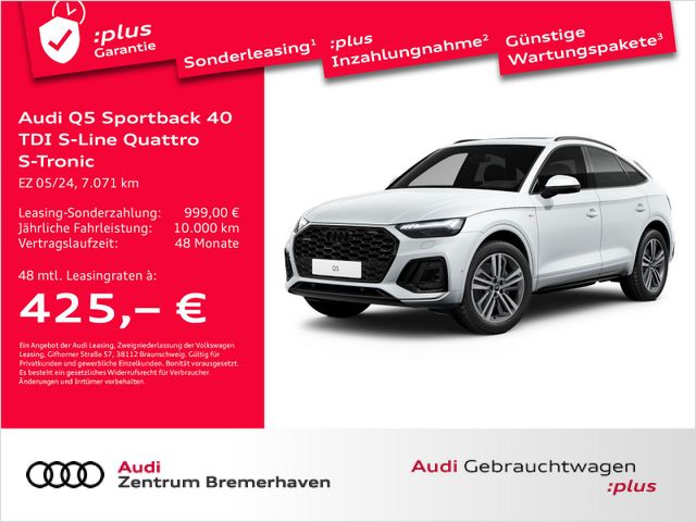 Audi Q5 SPORTBACK 40 TDI S-LINE QUAT S-TRON. PANO AHK