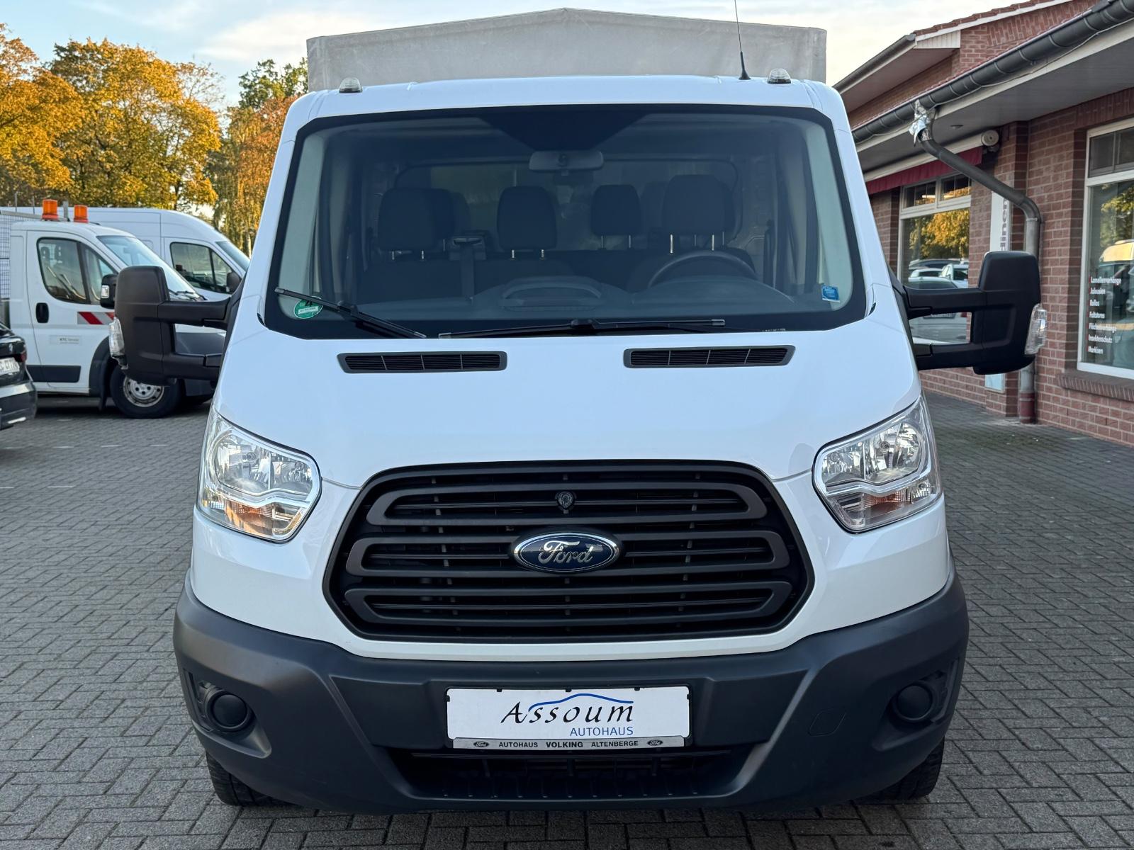 Ford Transit Pritsche Plane/DOKA/4X4/KLIMA/AHK/7Sitz
