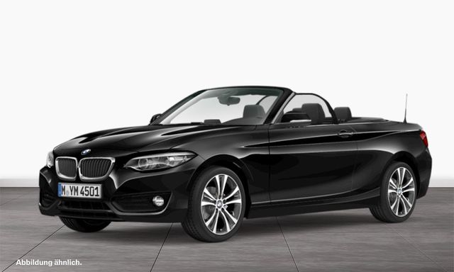 BMW 218i Cabrio Advantage Tempomat USB Shz PDC