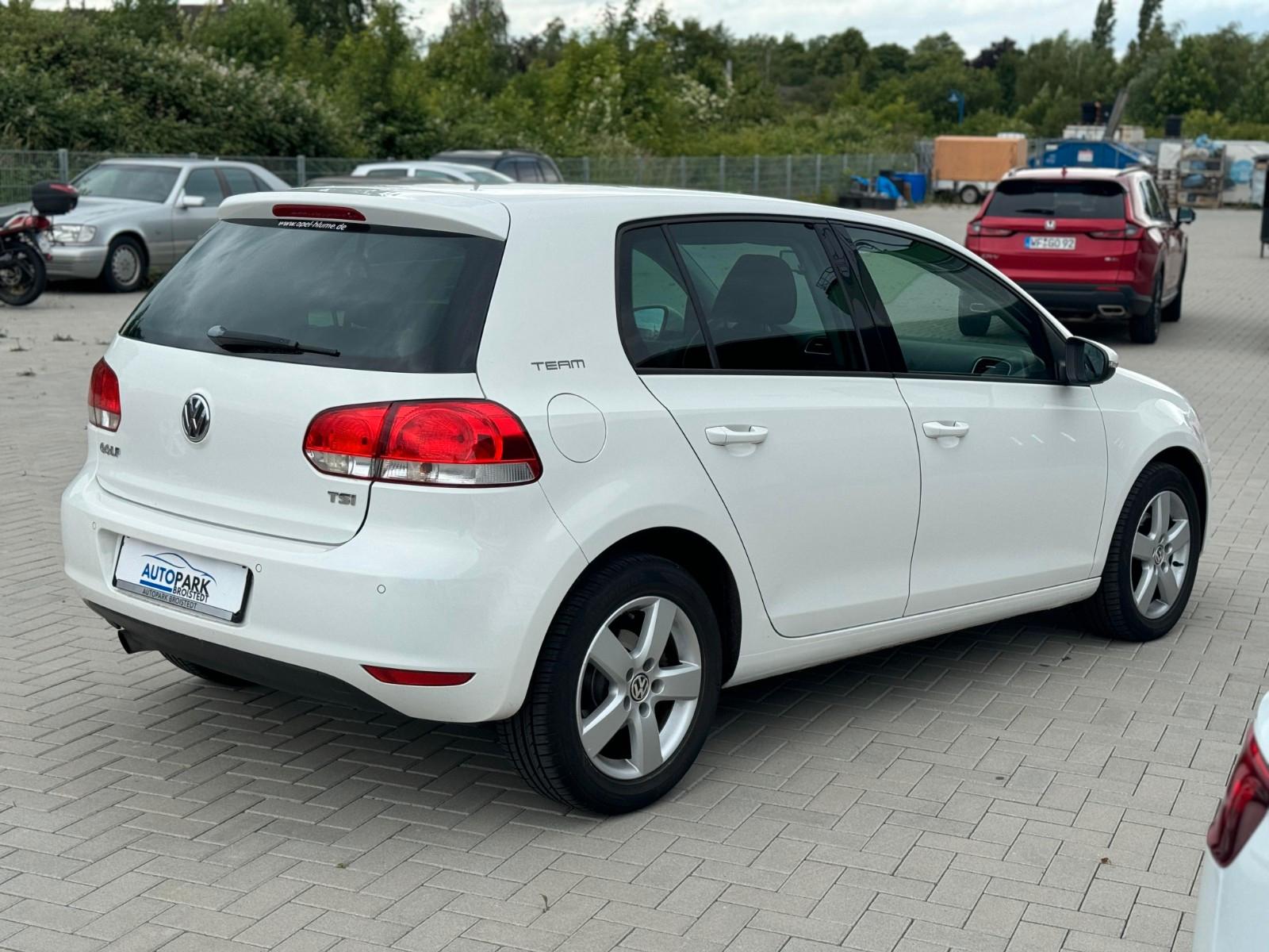 Volkswagen Golf VI Team SHZ/Tempomat/Parkpilot/Klima