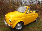 Fiat 500F Cabriolet-Einzelstück & wohl besser als neu - Fiat 500 Oldtimer