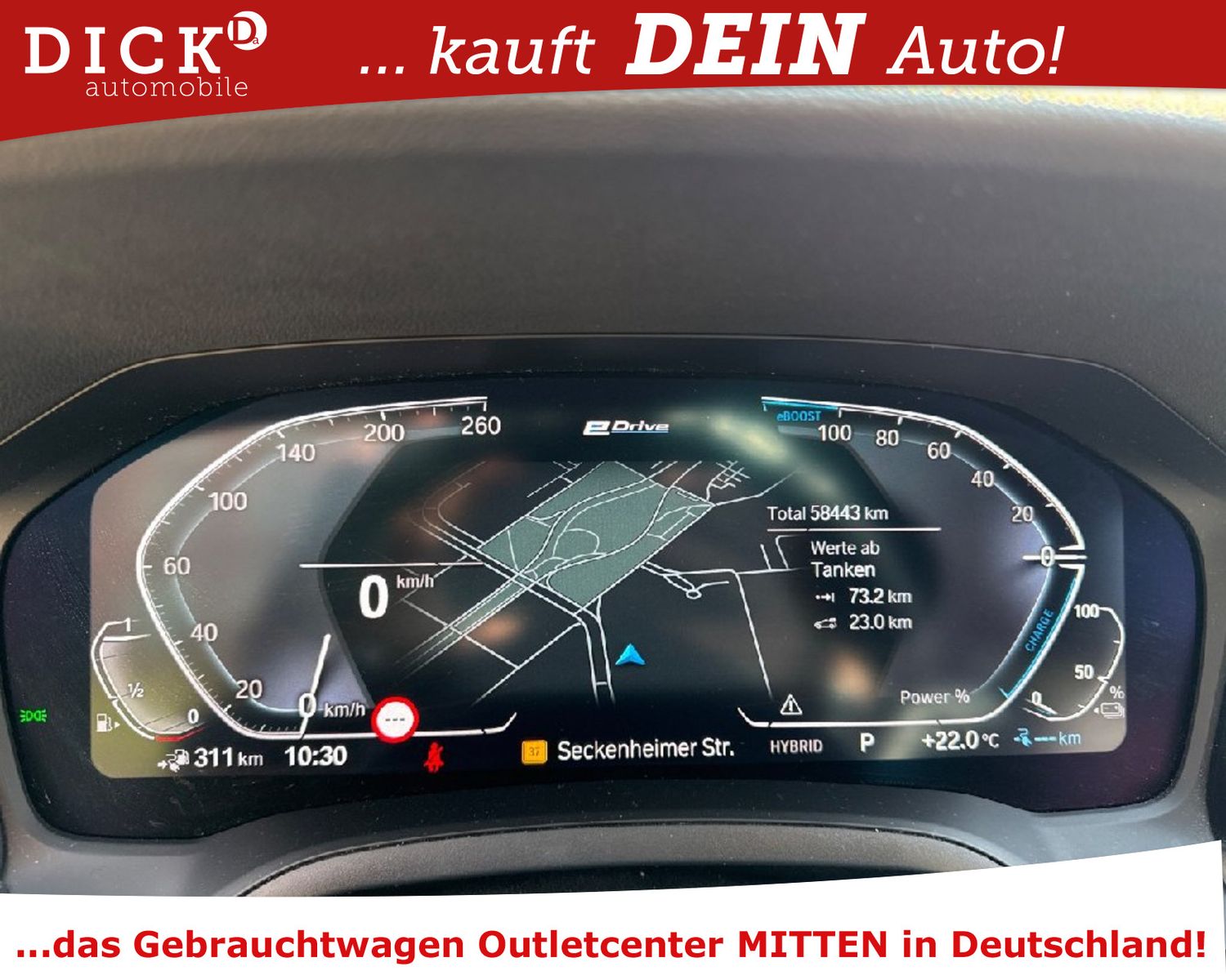 Fahrzeugabbildung BMW 320e Aut M SPORT/LASER/HIFI/VIRTU/SHZ/AHK/8Fa