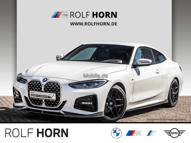 BMW 420i Coupe M Sportpaket M Performance Teile HUD.