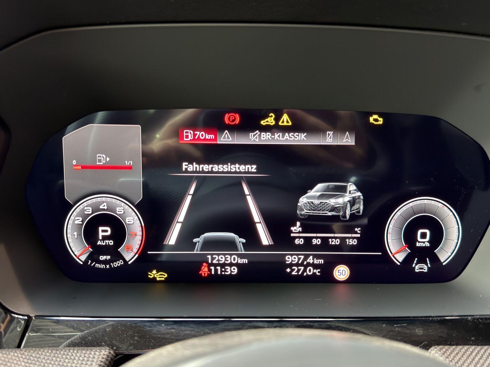 Audi A3 LIMO 30 TFSI S LINE LM17 SPORTSITZE NAVI+ KAM, миниатюра 15