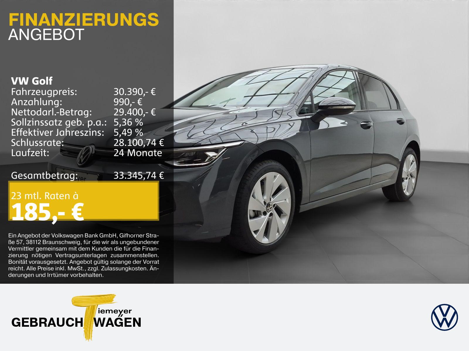 Volkswagen Golf 1.5 eTSI DSG ENERGY LIFE LED+ REAR VIEW NAV