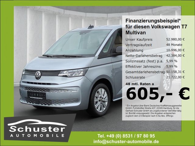 Volkswagen T7 Multivan DISPO 7-Sitze TDI*DSG Navi R-Kam SHZ