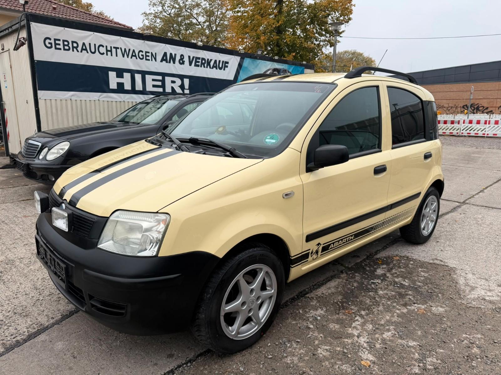 Fiat Panda 2007 — interior
