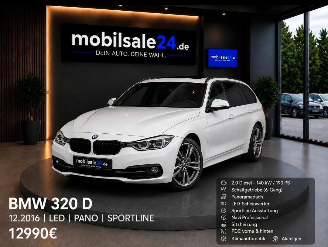 BMW 320 3 Touring 320 d Sport Line Gewinde 19  LED