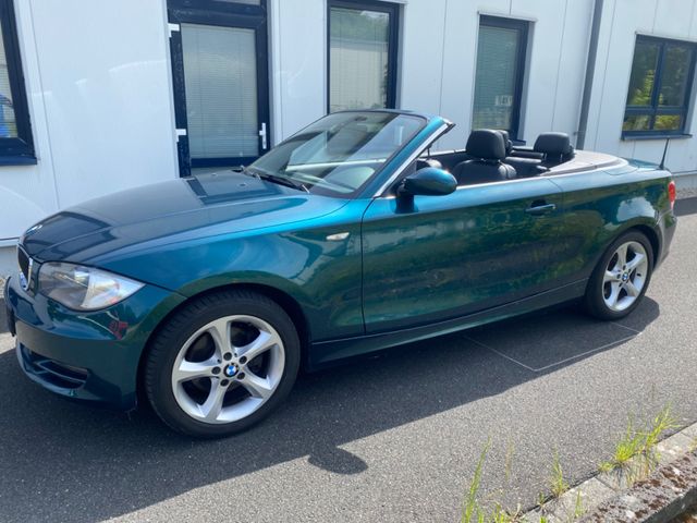 BMW 120 Baureihe 1 Cabrio 120d LEDER ALU AHK